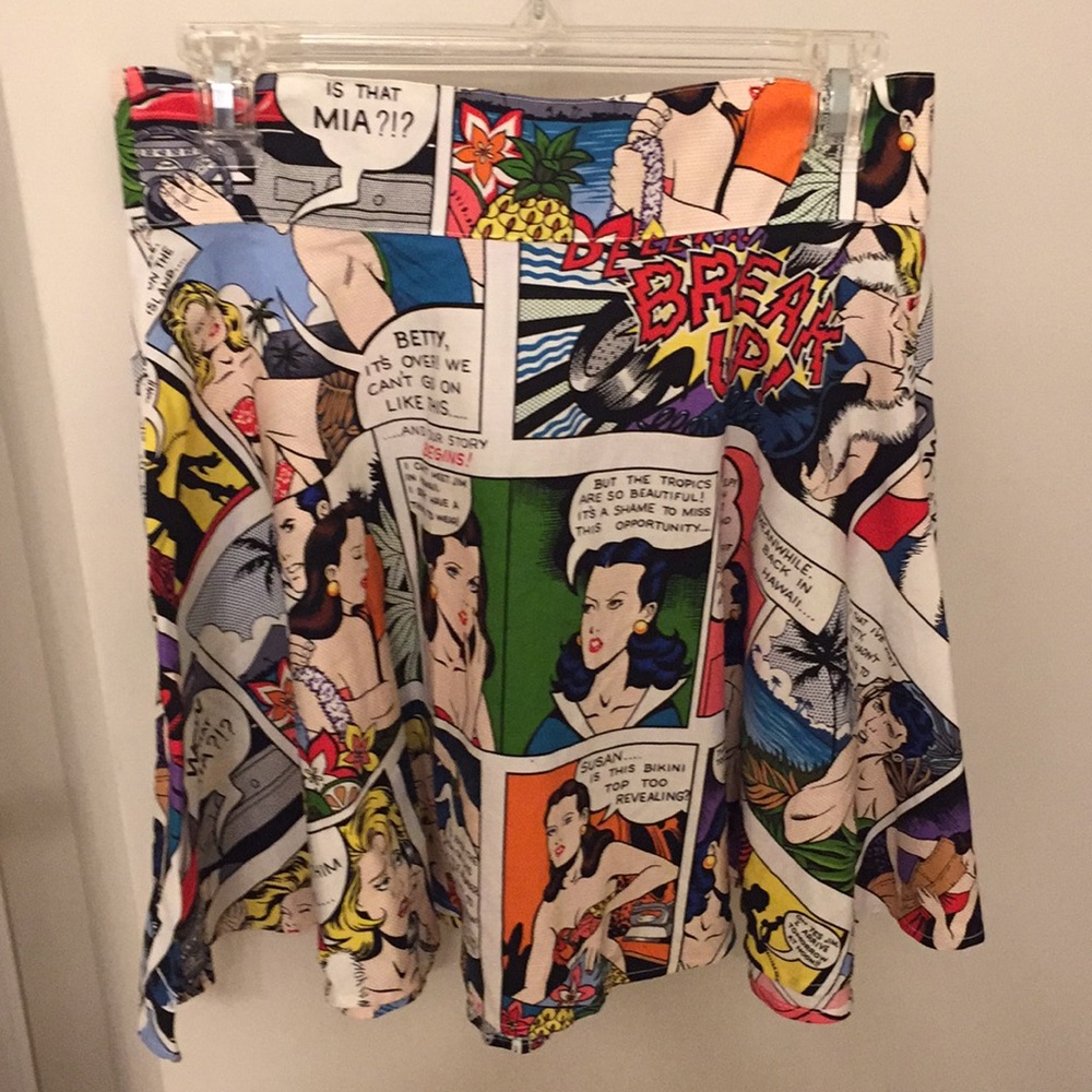 comic book skirt